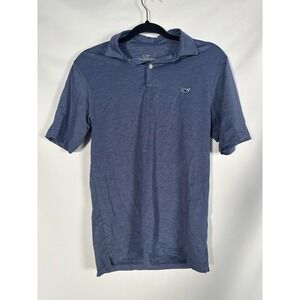 Vineyard Vines Men's Blue Striped Performance Golf Size XS